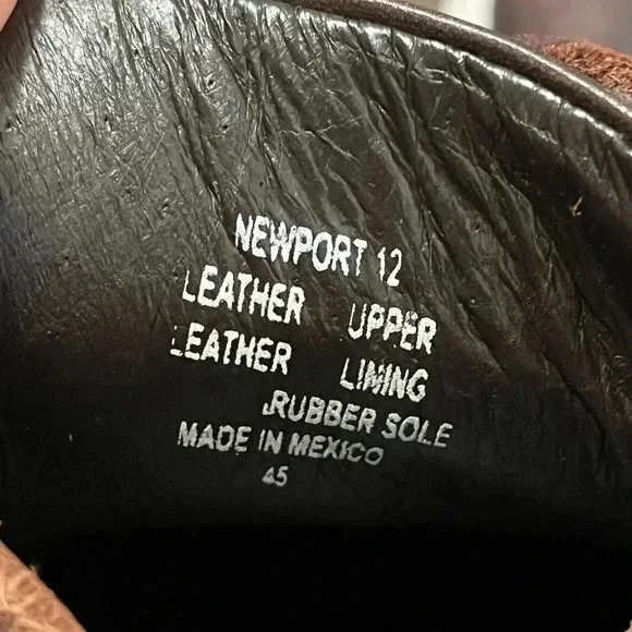 Freebird Newport Brown Leather Sneakers Mens size 12 - Picture 2 of 11